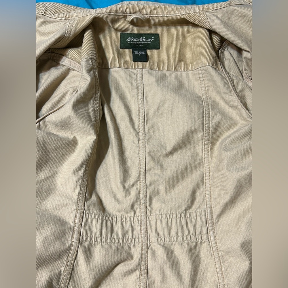 Eddie Bauer Corduroy Jacket Size Small - Picture 9 of 13